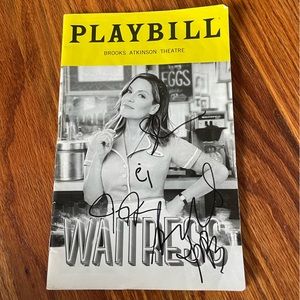 Signed Broadway Playbill - Waitress Musical